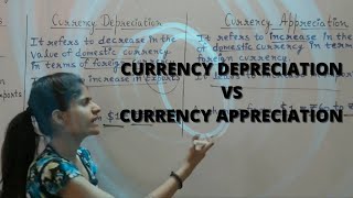 Currency Depreciation  Currency Appreciation  Currency Depreciation And Currency Appreciation [upl. by Vano970]