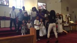 Hang On GEI Ebenezer Baptist Church Childrens Choir [upl. by Elak]