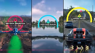 The Crew 2 Untamed Italians Summit Skills  Roswell Escape Palm Coast Slalom Red Rock Aerobatics [upl. by Mara795]