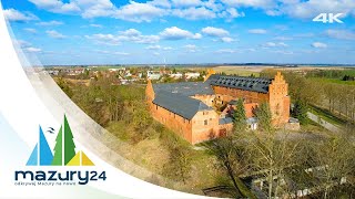 Zamek Krzyżacki w Barcianach z drona FPV 4K [upl. by Conni987]