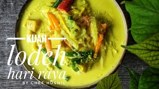 Resepi Kuah Lodeh Sedap  Lontong  Sayur Lodeh [upl. by Christensen163]