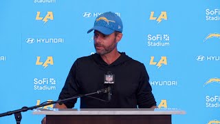 Brandon Staley Postgame Press Conference Preseason vs Saints  LA Chargers [upl. by Wagner373]