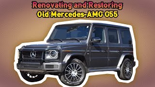 Renovating and Restoring an Old MercedesAMG G55 Abandoned for 10 Years [upl. by Rehpinnej219]