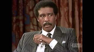 Richard Pryor and Dick Cavett have an AWKWARD conversation about race [upl. by Chuipek]