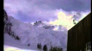 AVALANCHE DE DECEMBRE 1993 A LA FOUX D ALLOS [upl. by Spearing]