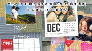 How to create a personalized calendar in under 5 minutes [upl. by Arvy]