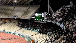 PANATHINAIKOSasteras  Gate 13 amp Goal Live [upl. by Ijneb938]