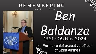 Ben Baldanza  Dies At 62 Former Spirit CEO And UltraLowCost Model Pioneer [upl. by Elehcir]