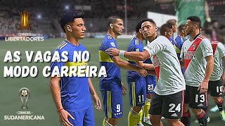 MODO CARREIRA FIFA 22  VAGAS NA LIBERTADORES E SULAMERICANA [upl. by Fauver]