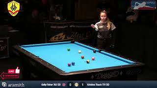 2024 WPBA Raxx  Semi Final  Kelly Fisher vs Kristina Tkach [upl. by Touber]