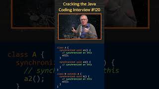 What does reentrant means for synchronization  Cracking the Java Coding Interview java [upl. by Ahseenal]