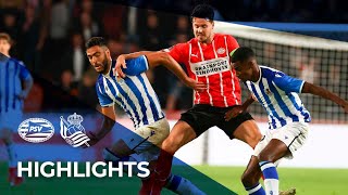 HIGHLIGHTS  PSV Eindhoven 2  2 Real Sociedad  Europa League [upl. by Coleen553]