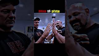 💪Levan Saginashvili VS 🗿Brian Shaw  Hand Comparision 🥶 armwrestling edit levansaginashvili [upl. by Leahey925]