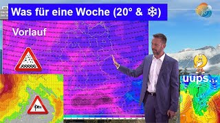 Was für eine Woche 20° amp bis unter 1000m Schnee Sturm amp Regen Wettervorhersage 301005112023 [upl. by Maybelle685]