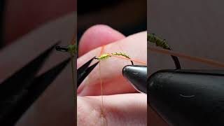 A TOP PRODUCING Midge Fly Pattern flytying flytyingforbeginners shortsfeed [upl. by Graehme]