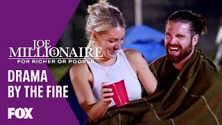 Carolyn Starts Drama At The Campfire  Season 1 Ep 4  JOE MILLIONAIRE FOR RICHER OR POORER [upl. by Pages]