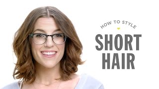 Drybar DIY How to Blowout Short Hair [upl. by Beryl42]