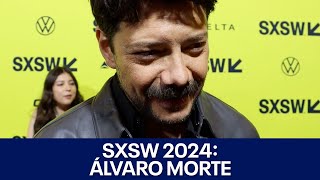 Álvaro Morte SXSW quotImmaculatequot red carpet interview  FOX 7 Austin [upl. by Eilram]