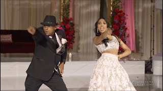 EPIC FATHER DAUGHTER DANCE  ANISHA  KUSHAN  You fill up my senses  Funny Medley [upl. by Euqnom]