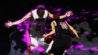 KnB AMV Kagami vs Murasakibara  Burn It Down [upl. by Anirrak]