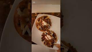 Easy Crispy Beef Cheese and Bean Tostadas crispy easymeals asmr brokemom lazy [upl. by Enivid]