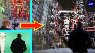 How to use MINIATURE MODELS as your movie sets like Titanic  After Effects Tutorial [upl. by Anav293]