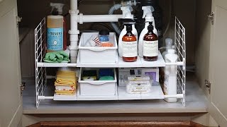 Expandable Undersink Organizer [upl. by Analrahc]