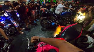 FLUXO DE ENCONTRO DE MOTOS E ACABEI COM TUDO COM MEU REMAP 😈 2 motos contra a minha nao aguentaram [upl. by Attikin]