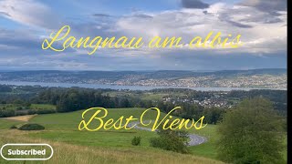 Best Views Of Langnau am Albis Switzerland [upl. by Gentille927]