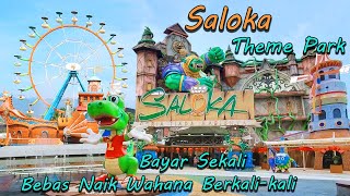 Saloka Theme Park Semarang Taman Rekreasi Terbesar di Jawa Tengah Terbaru [upl. by Faustena]