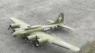 HobbyKing B17 V2 maiden [upl. by Nemsaj]