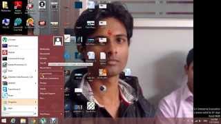 How to add Start Menu to Windows 881 in Hindi हिंदी में [upl. by Suertemed]