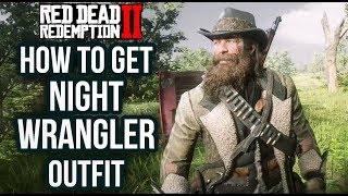 Red Dead Redemption 2  How To Get The Night Wrangler Outfit 1616 Trapper Outfits Location Guide [upl. by Feriga312]