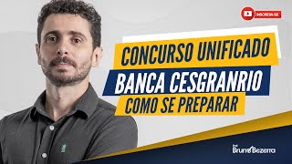 Concurso Nacional Unificado Cesgranrio será a banca [upl. by Einwahr]