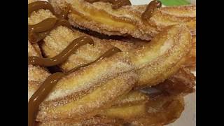 RECETA CHURROS MEXICANOS [upl. by Liuka]