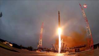 What Little Footage Was Published Of Soyuz 21v  14F150 Kosmos 2519 Military Satellite Launch [upl. by Elleneg]