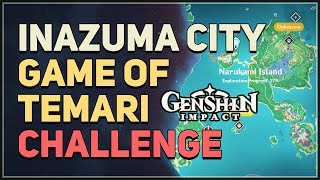 Inazuma City Game of Temari Genshin Impact Kid Kujirai [upl. by Hamburger]