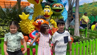 Sesame Place San Diego California TheSantours X FamiliaValdez [upl. by Jarus530]