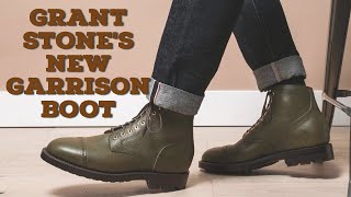 FIRST LOOK Grant Stones Garrison Service Boot [upl. by Aylward]