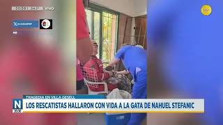 Villa Gesell los rescatistas hallaron con vida a la gata de Nahuel Stefanic │N2030│061124 [upl. by Omlesna]