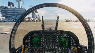 Dangerous Take Offs Aircraft Carrier Operations [upl. by Eilliw582]