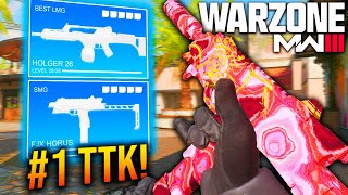 WARZONE New BEST TTK META LOADOUT After Update WARZONE Fastest TTK Weapons [upl. by Imij]