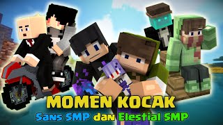 MOMEN KOCAK Sans SMP S5 Dan Elesitial SMP  NightD ElestialHD Meond ANIMASI MINECRAFT LUCU [upl. by Tseng]