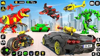 Multi Robot Transformation Game  Tank Robot Car Transform Robot Car Games  Android Gameplay [upl. by Hgielhsa794]