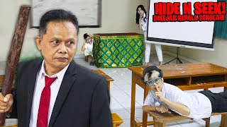 SEMBUNYISEMBUNYIAN DIKEJAR KEPALA SEKOLAH KILLER PALING SUSAH BOCIL NANGIS KEJER [upl. by Ruosnam90]