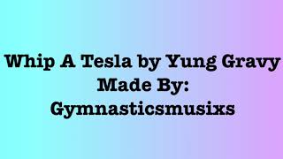 Whip A Tesla By Yung Gravy Gymnastics Floor Music [upl. by Kannry]