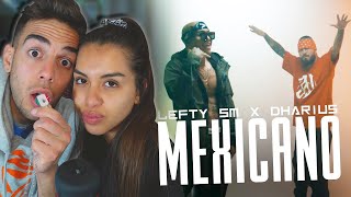 REACCION a MEXICANO de LEFTY SM y DHARIUS [upl. by Augy]