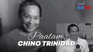 Batikang sports journalist na si Chino Trinidad pumanaw na sa edad na 56  GMA Integrated Newsfeed [upl. by Rednijar]