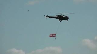 Alouette III Österreich Bundesheer Austrian Air Force at Koksijde 2011 [upl. by Lezned]