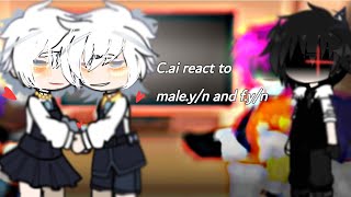 cAi👾 react to myn and fyn💫 \\ships\\ first vid [upl. by Diogenes495]